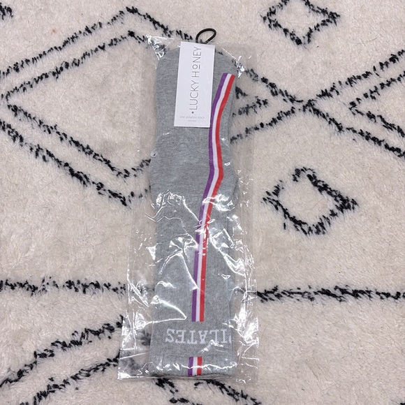 Lucky Honey The Retro Sock Pilates NWT - Picture 5 of 6